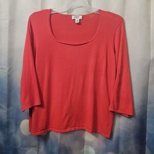 Talbots Red Women's Blouse